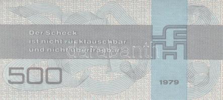 NDK / Forum Aussenhandelgesellschaft 1979. 500M "AA" T:I
GDR / Foreign Exchange Certificat...