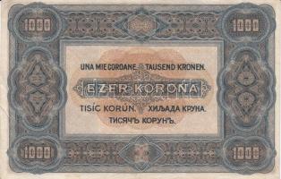 1920. 1000K "Orell Füssli Zürich" T:II szamárfülek