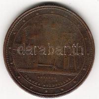 Új-Zéland/Grahamstown 1874. "Token"/ szükségpénz Br T:3