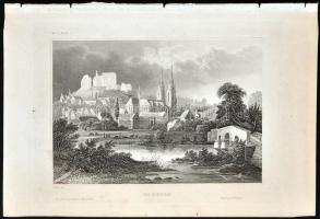 cca 1850 60db acélmetszet német és osztrák városokról, tájakról / 
60 steel engravings of German and...