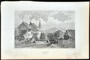 cca 1850 60db acélmetszet német és osztrák városokról, tájakról / 
60 steel engravings of German and...