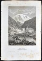 cca 1850 60db acélmetszet német és osztrák városokról, tájakról / 
60 steel engravings of German and...