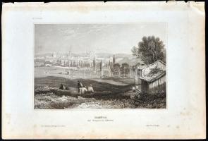 cca 1850 60db acélmetszet német és osztrák városokról, tájakról / 
60 steel engravings of German and...