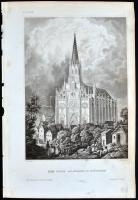 cca 1850 60db acélmetszet német és osztrák városokról, tájakról / 
60 steel engravings of German and...