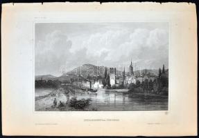 cca 1850 60db acélmetszet német és osztrák városokról, tájakról / 
60 steel engravings of German and...