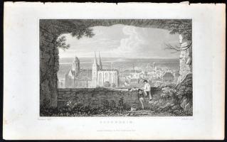 cca 1850 60db acélmetszet német és osztrák városokról, tájakról / 
60 steel engravings of German and...