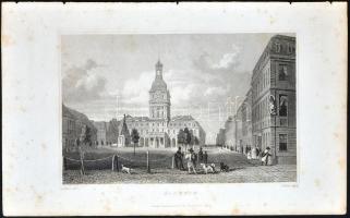 cca 1850 60db acélmetszet német és osztrák városokról, tájakról / 
60 steel engravings of German and...