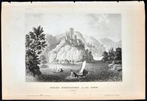 cca 1850 60db acélmetszet német és osztrák városokról, tájakról / 
60 steel engravings of German and...