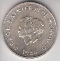 Monaco 1966. 10Fr Ag "Grace & Rainer" T:BU
Monaco 1966. 10 Francs Ag "Grace &...