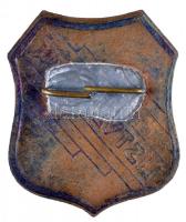 ~1965. "I. István Gimnázium" zománcozott Br iskolajelvény T:1-