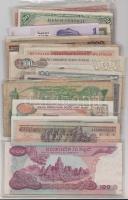 30db vegyes, magyar és külföldi modern bankjegy T:I-III
30 pcs of mixed modern banknotes C:UNC-F