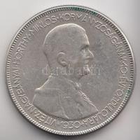 1930. 5P Ag "Horthy-jobbra" T:3