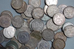 D.Reich 1937-1939. 2M (Ag) 58 db évszámok arányosan elosztva T:2,3