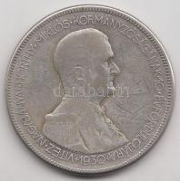 1930. 5P Ag "Horthy-jobbra" T:3 k