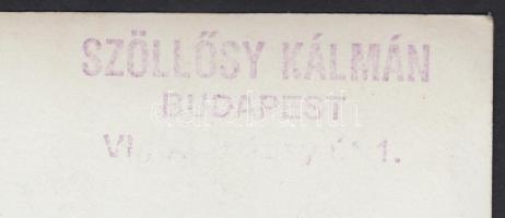 Cca 1940 Szöllősy Kálmán (1887-1976): Farkas Edit és Hoffmann Marika mozdulatművészeti kompozíciója ...