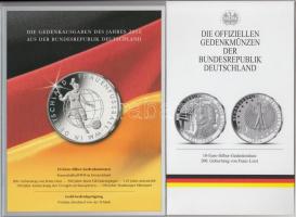 Németország 2011. 10€ Ag "Liszt Ferenc" emléklapban tanúsítvánnyal T:1
Germany 2...