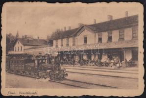 Fülek, railway station, engine