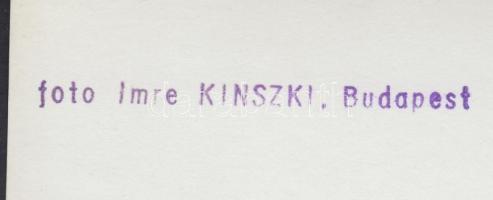 cca 1930 Kinszki Imre (1901-1945): Dunai panoráma. Vintage alkotás (a szerző hagyatékából), pecsétte...