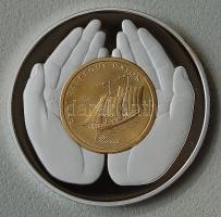 1999. "Régi balatoni hajók" Pénzverő látogatási érme T:PP