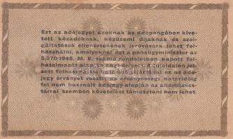 1946. 10.000AP (12x) közte változatok T:vegyes