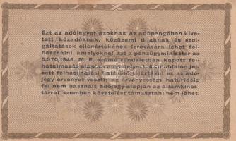 1946. 10.000AP (12x) közte változatok T:vegyes