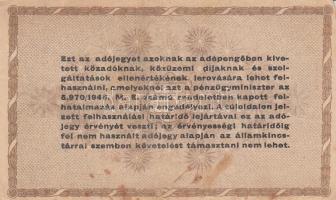 1946. 10.000AP (12x) közte változatok T:vegyes