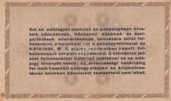 1946. 10.000AP (12x) közte változatok T:vegyes