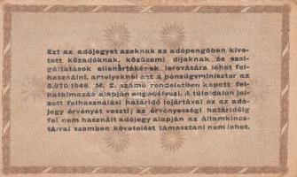 1946. 10.000AP (12x) közte változatok T:vegyes