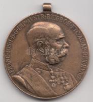 1898. "Jubileumi Emlékérem Fegyveres Erő Számára / Signum memoriae" Br kitüntetés mellszalag nélkül T:2-/3 Hungary 1898. "Commemorative Jubilee Medal for the Armed Forces / Signum memoriae" Br decoration without ribbon C:aVF