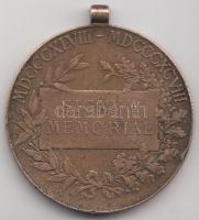 1898. "Jubileumi Emlékérem Fegyveres Erő Számára / Signum memoriae" Br kitüntetés mellszal...