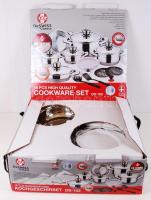 DeSwiss Geneva 18 db-os fözőedény szett, eredeti dobozában / 18 Pcs high quality cookware set