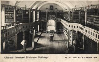 Gyulafehérvár, Batthányi könyvtár / library interior (EK)