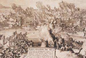 cca 1700 Ingeniro [Don Juan de] Ledesma (1630-1670) -  Romeyn de Hooghe (1645-1708): Expugnacion de ...