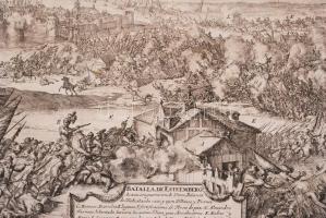 cca 1700 Ingeniro [Don Juan de] Ledesma (1630-1670) -  Romeyn de Hooghe (1645-1708): Batalla de Este...