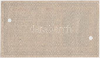 1918. 25K "3038" hullámos hátlap lyukasztva T:II-