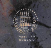 Zsolnay szecessziós váza 1898-1902. Forma- és dekorterv: Mack Lajos, porcelánfajansz, két fajta eozi...