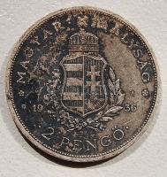 1936. 2P "Liszt" Ag T:2 patina