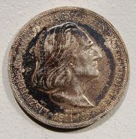 1936. 2P "Liszt" Ag T:2 patina