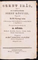 Szent Irás, vagy is az Ó Szövetségnek szent könyvei, Magyarúl Káldi György után. A Közönséges Diák f...
