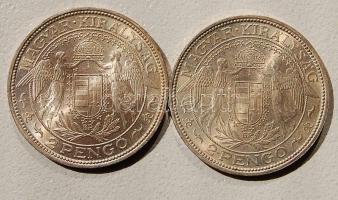 1939. 2P "Madonna" (2x) Ag T:1