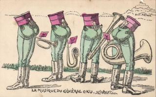 'La musique du General Oku' fanfares, Russo-Japanese war, humour (b)