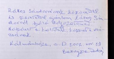 Bánszki István: Szellemi elődeink. A Bessenyei Társaság kultúra-teremtő nagyjai. Dedikált! Nyíregyhá...