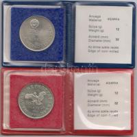 1983. 100Ft "Széchenyi István" + 1983. 100Ft "Simon Bolivár" alpakka T:BU Eredet...