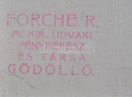 1926 Forche Roman udvari fényképész (Gödöllő) vintage fotója Szentpál Olga mozdulatművészeti iskoláj...