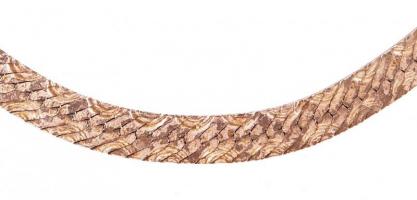 Ezüst (Ag.) nyaklánc, jelzett, nettó: 9 g, h:44 cm /Silver necklace