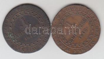 1812B 1Kr Cu (2x) T:2,2-