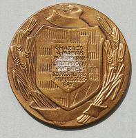 1933. "...Molnár Céh" Br. emlékérem. Szign:Berán Lajos T:2