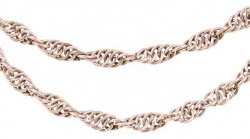 Ezüst (Ag.) golyós nyaklánc, jelzett, nettó: 24 g, h:60 cm /Silver necklace