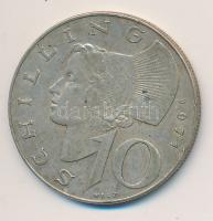 Ausztria 1971. 10Sch Ag T:2 ph. Austria 1971. 10 Schilling Ag C:XF edge error