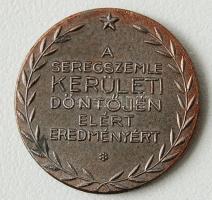 1956. "Kilián György seregszemle" Br. plakett T:2